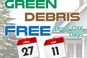 Green Debris Days - April 27, 2024