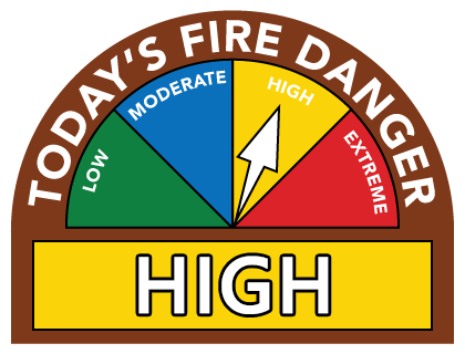 Southwest Oregon District Fire Danger Levels
