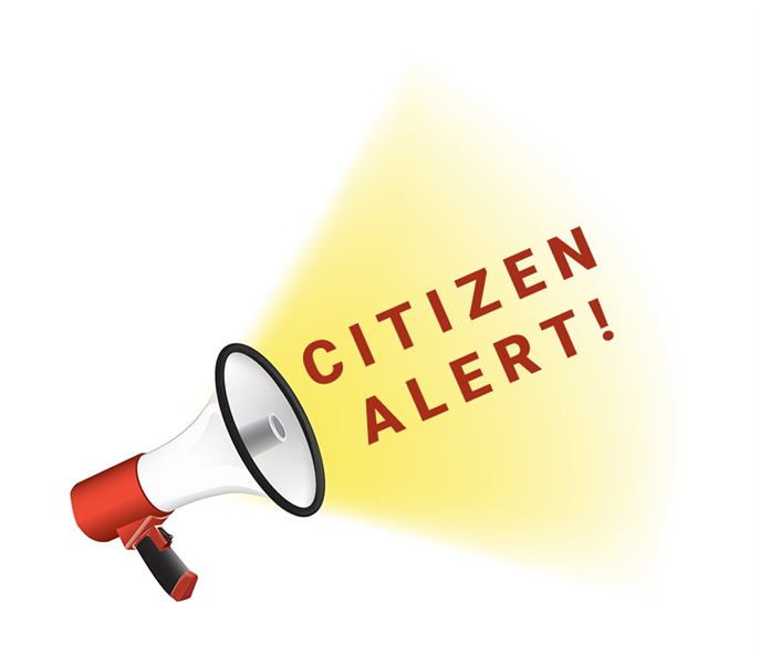 Register For Citizen Alert Today!